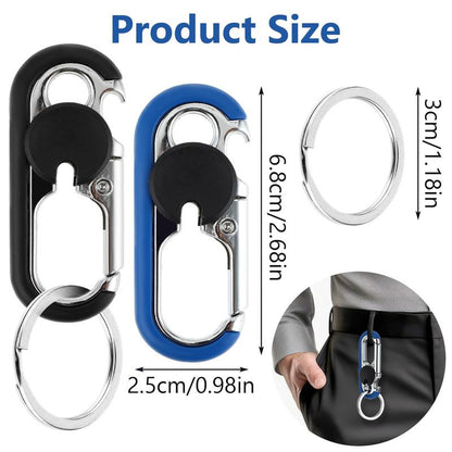 Practical hook-type keychain