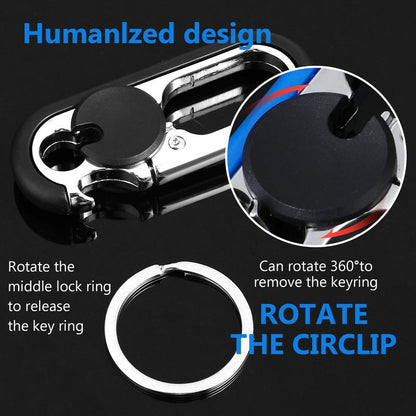 Practical hook-type keychain
